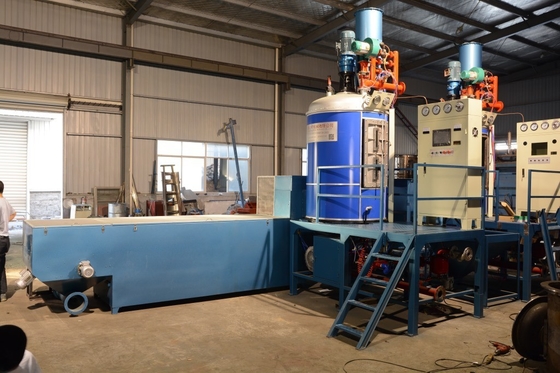 Control del sistema PLC Máquina de expansión previa secado automático fluidizado 380V