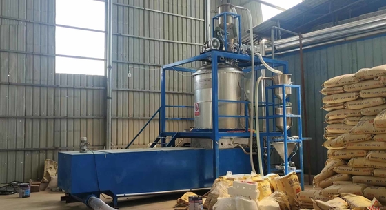 Densidad controlada por PLC azul EPS Batch de espuma Pre Expander Informatizado