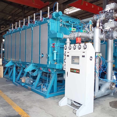 EQUIPO QUE MOLDEA DEL BLOQUE COMPLETAMENTE AUTOMÁTICO DEL EPS CON EL CICLO 20-30 S DEL MOLDEADO DEL SISTEMA DE CONTROL DEL PLC