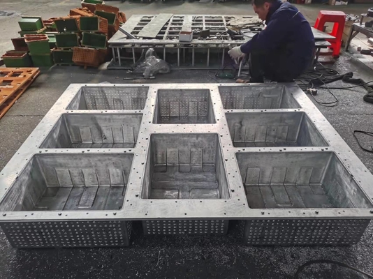 Diseño y construcción de moldes EPS para productos de espuma Inserts ventilación de enfriamiento y agentes de liberación