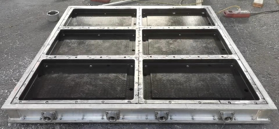 Insertores intercambiables para la fabricación de diversos productos de espuma en moldes EPS Tiempo de ciclo más corto 15s
