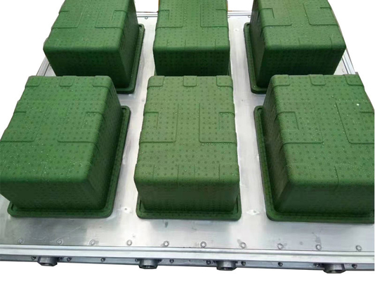 Molde EPS flexible con cavidades intercambiables para múltiples variaciones de productos para cajas de espuma