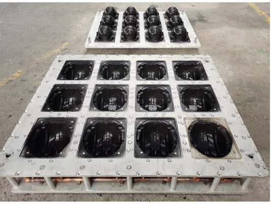 Personalización de aleación de aluminio de molde EPS para hacer caja