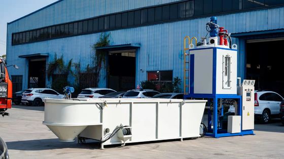 EPS EPU espumante Batch Pre Expander máquina con suela exterior de cama seca fluidizada de China automática
