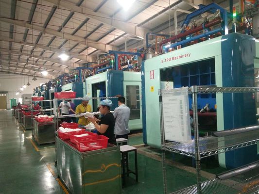 Equipo automático de moldeo de espuma eTPU 380V para suelas de calzado