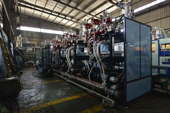 Máquina automática de moldeo de suelas de zapatos de 380 V