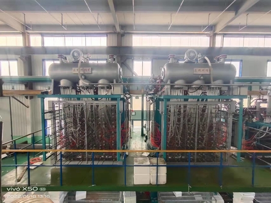 Eps máquina de moldeado de forma automática caja de espuma de embalaje para pescado y frutas