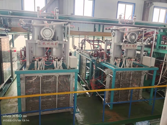 Máquina automática de moldeado de forma EPS caja de Fox embalaje y bloque