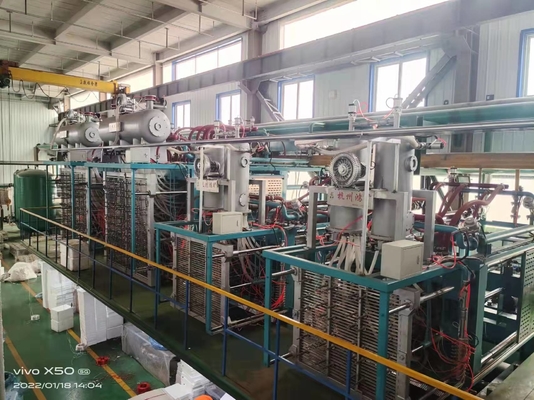 Máquina automática de moldeado de forma EPS caja de Fox embalaje y bloque