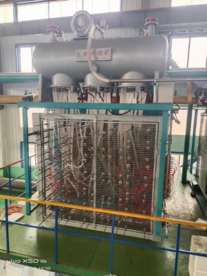 Máquina automática de moldeado de forma EPS caja de Fox embalaje y bloque