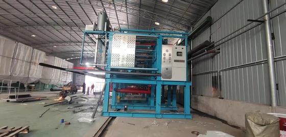 Máquina automática de moldeado de forma EPS caja de Fox embalaje y bloque