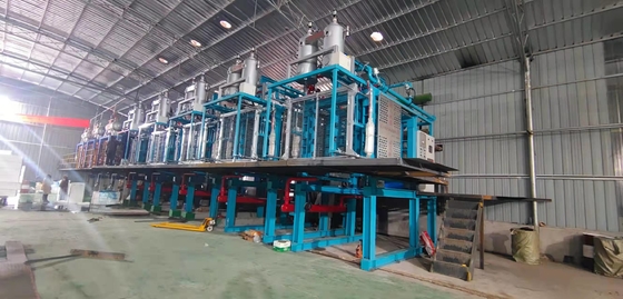 Máquina automática de moldeado de forma EPS caja de Fox embalaje y bloque