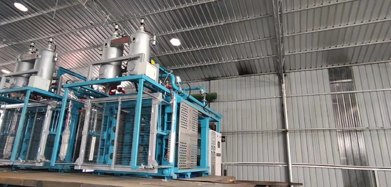 Máquina automática de moldeado de forma EPS caja de Fox embalaje y bloque