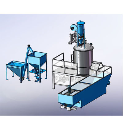 Máquina de preexpansor profesional de EPS para la expansión de cuentas de poliestireno de precisión de 0,5 mm