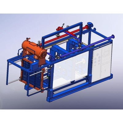 Máquina de moldeo de forma EPS de primera categoría para envases de aislamiento térmico de productos de espuma duradera