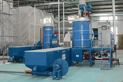 Proceso de fabricación de EPS Pre Expander para productos de espuma de poliestireno