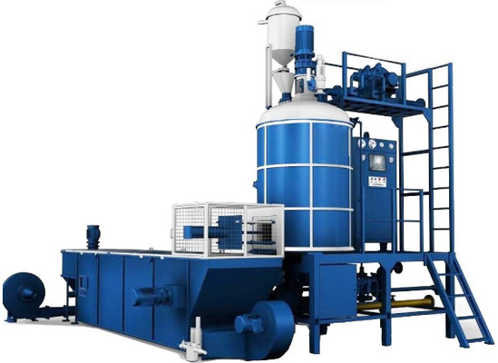 Preexpansor de lotes industriales para materiales aislantes de espuma EPS