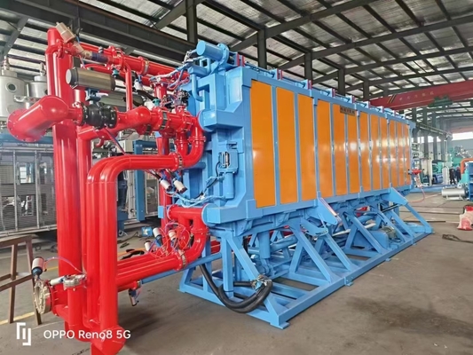 Seguridad de la máquina de fabricación de bloques de vacío de EPS totalmente automática