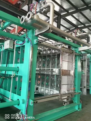 Máquina de moldeo de forma de embalaje EPS para la producción de cajas de espuma de alta densidad