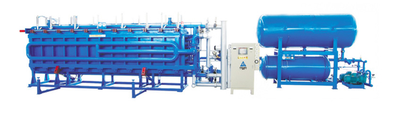 Máquina de moldeo de bloques de EPS continua de venta caliente línea de producción automática completa