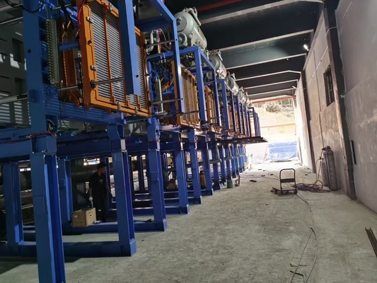 Eps espuma máquina de formación de plástico al vacío para la caja de producción de pescado frutas y verduras