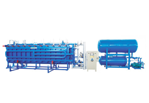 Máquina avanzada de moldeo automático de bloques de espuma de vacío EPS con tipo de procesamiento de máquina de espuma