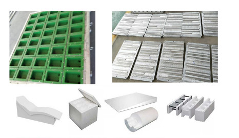 Tipo de moldeo de plástico de inyección de molde EPS personalizado con alta densidad 5-48 y materia prima de aleación de aluminio