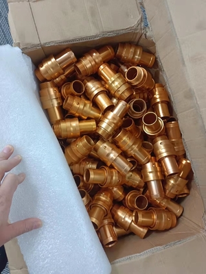 Partes de servicio de mecanizado CNC de metales de acero inoxidable de latón a medida