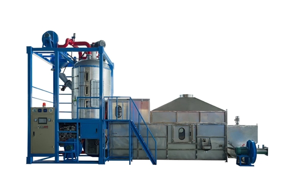 Máquina de espuma de alta precisión para el batchado de materias primas EPS