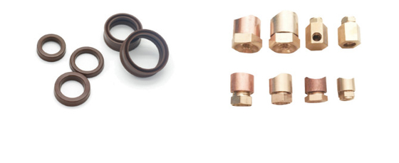 Partes de servicio de mecanizado CNC de metal de acero inoxidable de aluminio de latón
