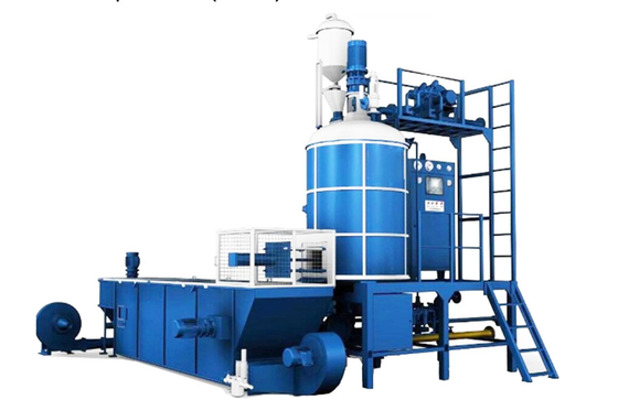 Línea de producción de EPS de alta densidad para la fabricación de espuma de preexpansor