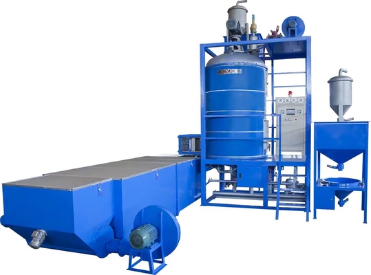 Máquina de reciclaje de EPS totalmente automática Línea de producción de plástico