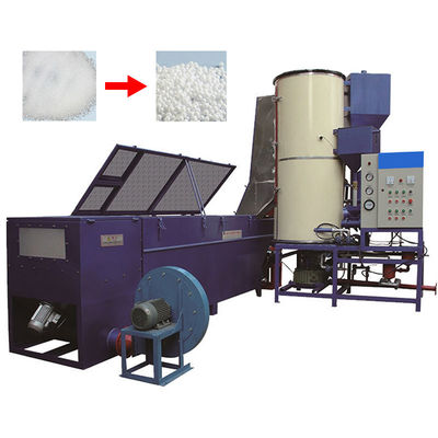 Máquina de expansión automática de EPS EPU con suela externa de cama seca fluidizada de China