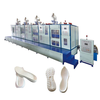 Máquina automática de moldeo ETPU 380V para hacer suelas de zapatos