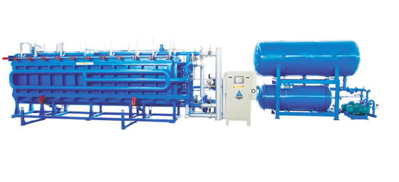 Fabrica automática de EPS espuma de poliestireno de poliestireno bloques de construcción haciendo línea de la máquina