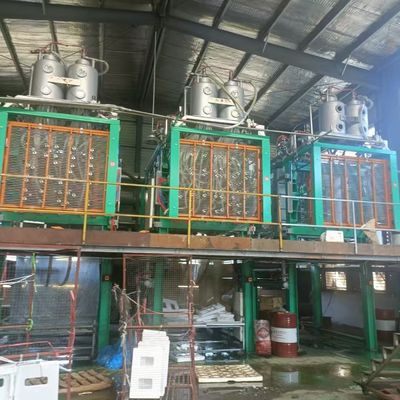 Versatilidad Línea de producción de cajas de embalaje de moldeado de forma EPS de ahorro de energía
