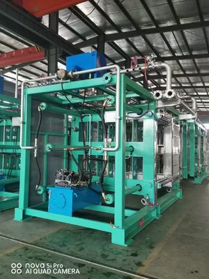Eps Gránulos de cartón de espuma de poliestireno expandible Línea de producción Eficiente Durable