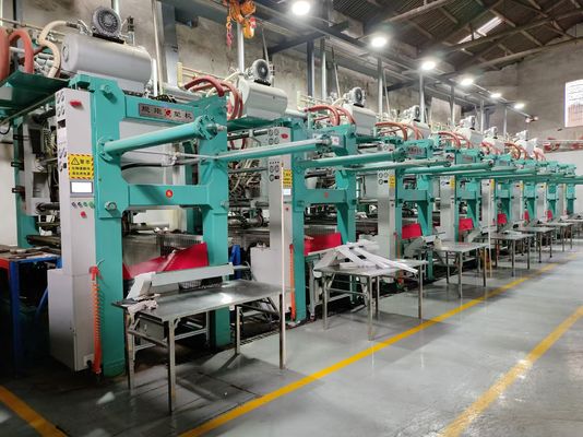 Máquina de moldeado de cajas de embalaje de plástico EPS profesional de espuma