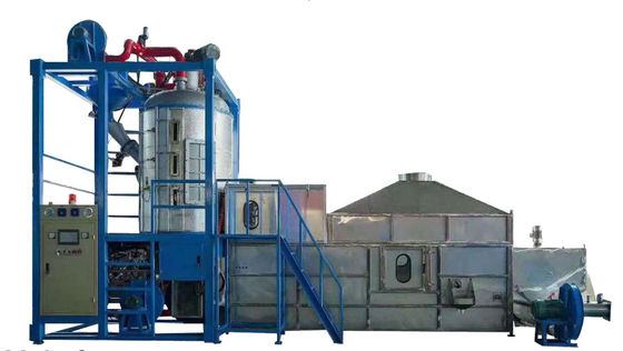 Capacidad versátil EPS de espuma de lote Pre Expander de fabricación de cuentas
