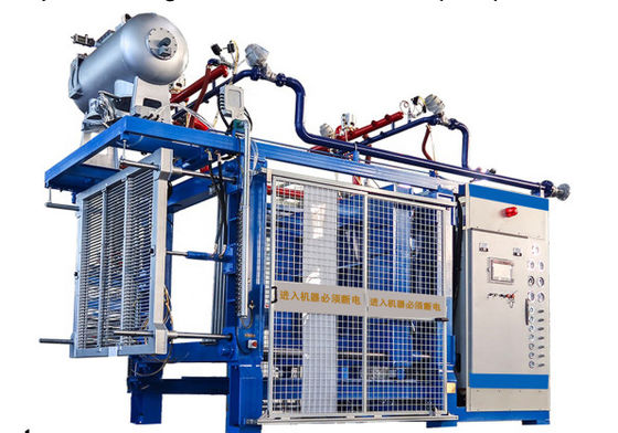 Línea de producción de chapa de espuma de máquina de moldeo de forma automática EPS